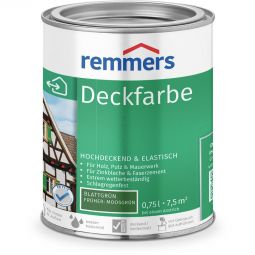 Remmers Deckfarbe blattgrün moosgrün Starker Wetterschutz, hohe Deckkraft, auf Wasserbasis