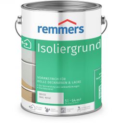 Remmers Isoliergrund weiß streichq. RAL 9016 Zuverlässiger Schutz - wasserbasierter Spezialanstrich gegen Holzverfärbungen