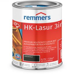 Remmers HK-Lasur 3in1 ebenholz RC-790 Schnelltrocknende Premium-Lasur - lösemittelarm & stark im Feuchteschutz