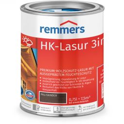 Remmers HK-Lasur 3in1 palisander RC-720 Hochwertige Holzlasur auf Lösemittelbasis - zuverlässiger Schutz vor Feuchtigkeit im Außenbereich