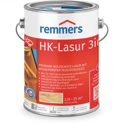Remmers HK-Lasur 3in1 farblos  Premium-Holzlasur auf Lösemittelbasis - schützt effektiv vor Feuchtigkeit im Außenbereich