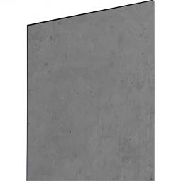 GroJa Premo HPL-Steckzaun Sichtschutzzaun Betongrau Einzelprofil Sichtschutz Steckzaun Lamellenzaun Pflegeleichte und robuste Oberfläche, beidseitig gleiche Optik, 45x180x0,8 cm