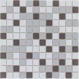 Keramikmosaik Grau Mix 33x33 cm Mosaikfliesen 4 mm auch als Muster erhältlich