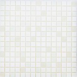Glasmosaik White Mix 32,6x32,6 cm Mosaikfliesen 4 mm auch als Muster erhältlich