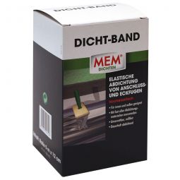 MEM DICHT-BAND 5 m, zur dauerhaften Abdichtung von Anschluss- und Eckfugen