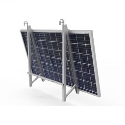 Befestigungsset für Solarmodule Balkon/Flachdach/Garage Montagehaken-Set für Balkongeländer und Aufständerungset für Flachdach oder Garage
