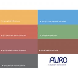AURO Kalk-Buntfarbe Nr.350 0,25 oder 0,5 Liter, verschiedene Farben