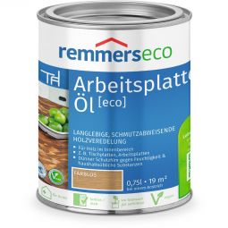 Remmers Arbeitsplatten-Öl eco farblos Dauerhafte Holzveredelung für den Innenbereich mit schmutzabweisender Wirkung