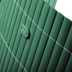 Sichtschutzmatte PVC Befestigungskit Grün 26 Clips und Drahtschlaufen, 5 Stück pro Laufmeter Sichtschutz