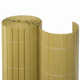 Sichtschutzmatte PVC bambus Sichtschutzzaun 0,90m x 3,00m, langlebig und einfache Befestigung