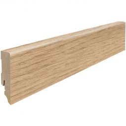 HARO Stecksockelleiste DISANO Cube Eiche Victoria puro Fußleisten Kubus-Sockelleiste 16x58 mm, foliert