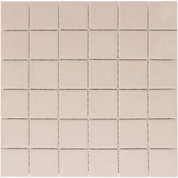 Keramikmosaik Feinsteinzeug Weiß matt R11 30,6x30,6 cm Antislip Mosaikfliesen auch als Muster erhältlich