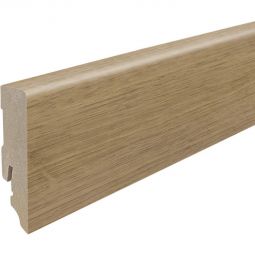 HARO Stecksockelleiste DISANO Cube Eiche Sheffield honig Fußleisten Kubus-Sockelleiste 16x58 mm, foliert