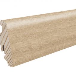 HARO Stecksockelleiste DISANO Eiche Provence puro Nässeschutz Fußleisten Feuchtraum geeignet, stilvoll und wasserresistent für DISANO Böden, 2200x19x58 mm