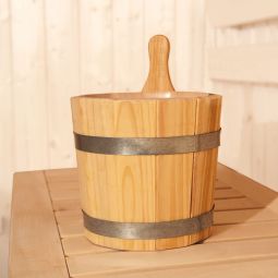 weka Aufgusskübel 5 Liter für Sauna mit Kunststoffeinsatz