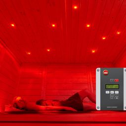 weka Farbvisionen-Set mit 40 LEDs zur Beleuchtung der Sauna Farben einzeln oder im Wechsel ineinander übergehend schaltbar