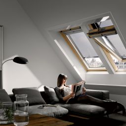 VELUX INTEGRA Dachfenster GGL 306921 Elektrofenster Holz klar lack ENERGIE Hitzeschutz 3-fach Verglasung, Regensensor
