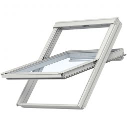 VELUX Solar Dachfenster GGU 008430 Schwingfenster Kunststoff ENERGIE Fenster 3-fach-Verglasung, Passivhaus-tauglich