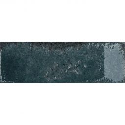Wellker Wandfliese Alma Blau glasiert glänzend Rundkante Stärke 9 mm verschiedene Größen, auch als Muster erhältlich
