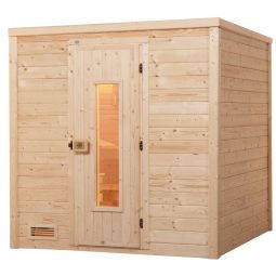 weka Premium Massivholz Sauna BERGEN Sparset verschiedene Ausführungen