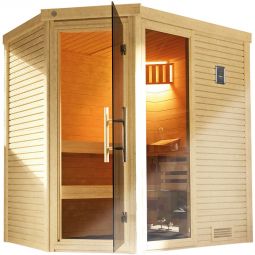 weka Design-Sauna CUBILIS Sparset natur verschiedene Ausführungen