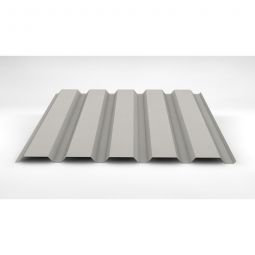Luxmetall D-35/207 Stahltrapez Wand grauweiß verschiedene Stärken, Breite: 1,035 m, Länge: wählbar von 0,15 bis 12,00 m