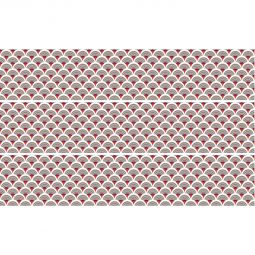 Windhager Fliesenaufkleber Obolus taupe 20x99 cm Fliesenfolie Ideal für Treppenstufen und glatte Flächen, pflegeleicht, einfach anzubringen