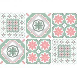 Windhager Fliesenaufkleber Only 15x15 cm Fliesenfolie Wasserfest, hitzebeständig und flexibel bis zu 30 Tage neu positionierbar