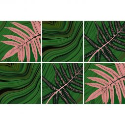 Windhager Fliesenaufkleber Opala 15x15 cm Fliesenfolie Wasserfest, hitzebeständig und flexibel bis zu 30 Tage neu positionierbar