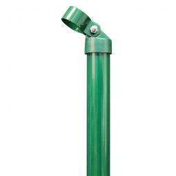 Alberts Strebe grün 10 Jahre Garantie gegen Durchrosten, 3,4 cm Streben- und Schellendurchmesser, mit fest montierter Strebenkappe
