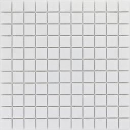 Keramikmosaik Weiß Uni matt 30,2x30,2 cm Mosaikfliesen 4 mm auch als Muster erhältlich