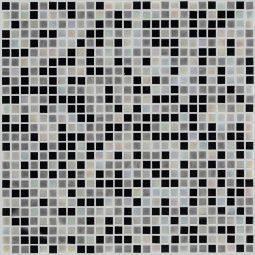 Glasmosaik Mini Black Grey White 29,6x29,6 cm Mosaikfliesen 4 mm auch als Muster erhältlich