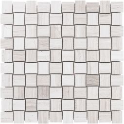 Natursteinmosaik Multiformat Basket Flat Grau 30x30 cm Mosaikfliesen auch als Muster erhältlich