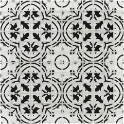 Glasmosaik Retro Schwarz Weiß Mosaikfliesen 8 mm Größe 30x30 cm, auch als Muster erhältlich