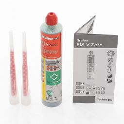 Biohort Injektionsmörtel Paket Fischer FIS V Zero Eine Kartusche ist bei richtiger Anwendung zur Befestigung von mindestens 16 Ankerstangen M12x160 ausreichend