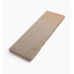 Seltra Natursteine Abdeckplatten BOLERO Sandstein beige-sand-grau-braun 4x28x100 cm Oberfläche spaltrau & sehr eben, Unterseite mit Wassernase