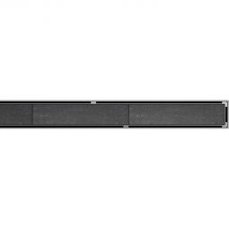 ACO ShowerDrain C Design-Rost Tile Edelstahl Duschrinne Befliesbarer Rost, Breite: 64 mm