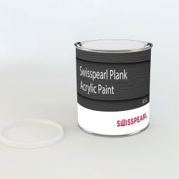 Swisspearl ehem. Cembrit Plank Acrylfarbe 0,5L CP210 Reinweiß