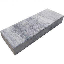 EHL Blockstufe CityPur nuanciert weiß-anthrazit Höhe 15 cm, betonglatt