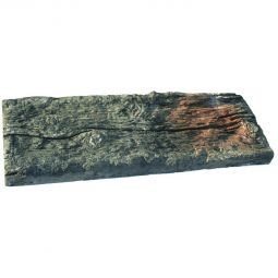 EHL Terrassenplatte Bahnschwelle natur-grau-braun 4-5cm Stärke, Holzoptik, uriger Charme