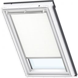 VELUX Verdunkelungsrollo Uni Weiß 1025 lichtundurchlässig, für verschiedene VELUX-Dachfenster geeignet