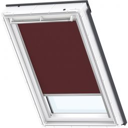 VELUX Verdunkelungsrollo Uni Dunkelbraun 4559 lichtundurchlässig, für verschiedene VELUX-Dachfenster geeignet