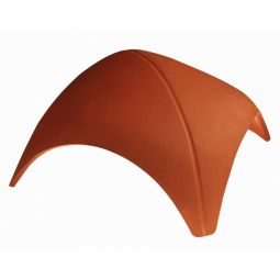 CREATON Walmkappe 3-achsig PF rot  FINESSE glasiert für Firstziegel PF, PP, G10, PMZ, PZ, PH, PV, PD, BZ
