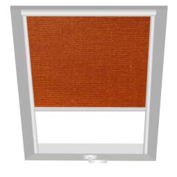 Wellker Verdunkelungsrollo Orange 1607 für Dachfenster von Roto, VELUX und Wellker