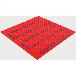 Warmup DCM-PRO Entkopplungsmatten selbstklebend für Fußbodenheizung Polypropylen-Matten für Heizleitungen, mit selbstklebender Rückseite, Stärke 5,8 mm