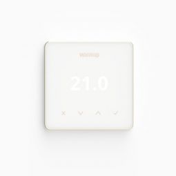 Warmup Element WLAN Thermostat mit SmartGeo Funktion weiß Die energieeffiziente Heizungssteuerung für alle Warmup Fußbodenheizungen