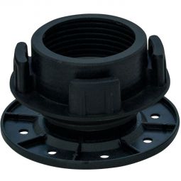ferax SAFEST Stellfuß Doppelboden-System Höhenverstellbarer Stellfuß (48–74 mm) aus Polypropylen, ausgleichbar mit Verstellschlüssel