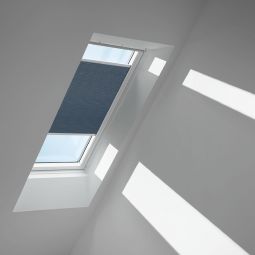 VELUX Wabenplissee Schiefergrau 1164 lichtundurchlässig, Wabenstruktur für zusätzliche Wärmedämmung, für verschiedene VELUX-Dachfenster geeignet