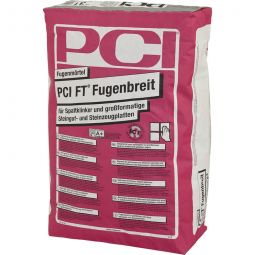 PCI FT Fugenbreit Fugenmörtel 5-25kg Beutel, für Spaltklinker und großformatige Steingut und Steinzeugplatten, verschiedene Farben