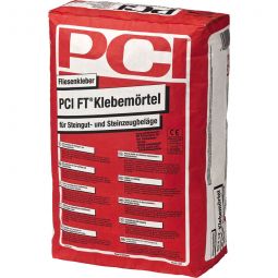 PCI FT Klebemörtel Fliesenkleber 5-25kg Beutel, für Steingut und Steinzeugbeläge
